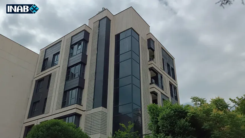 Administrative Complex Project – Tehran – GFRC - grc-inab